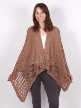 Open Knitted Cape